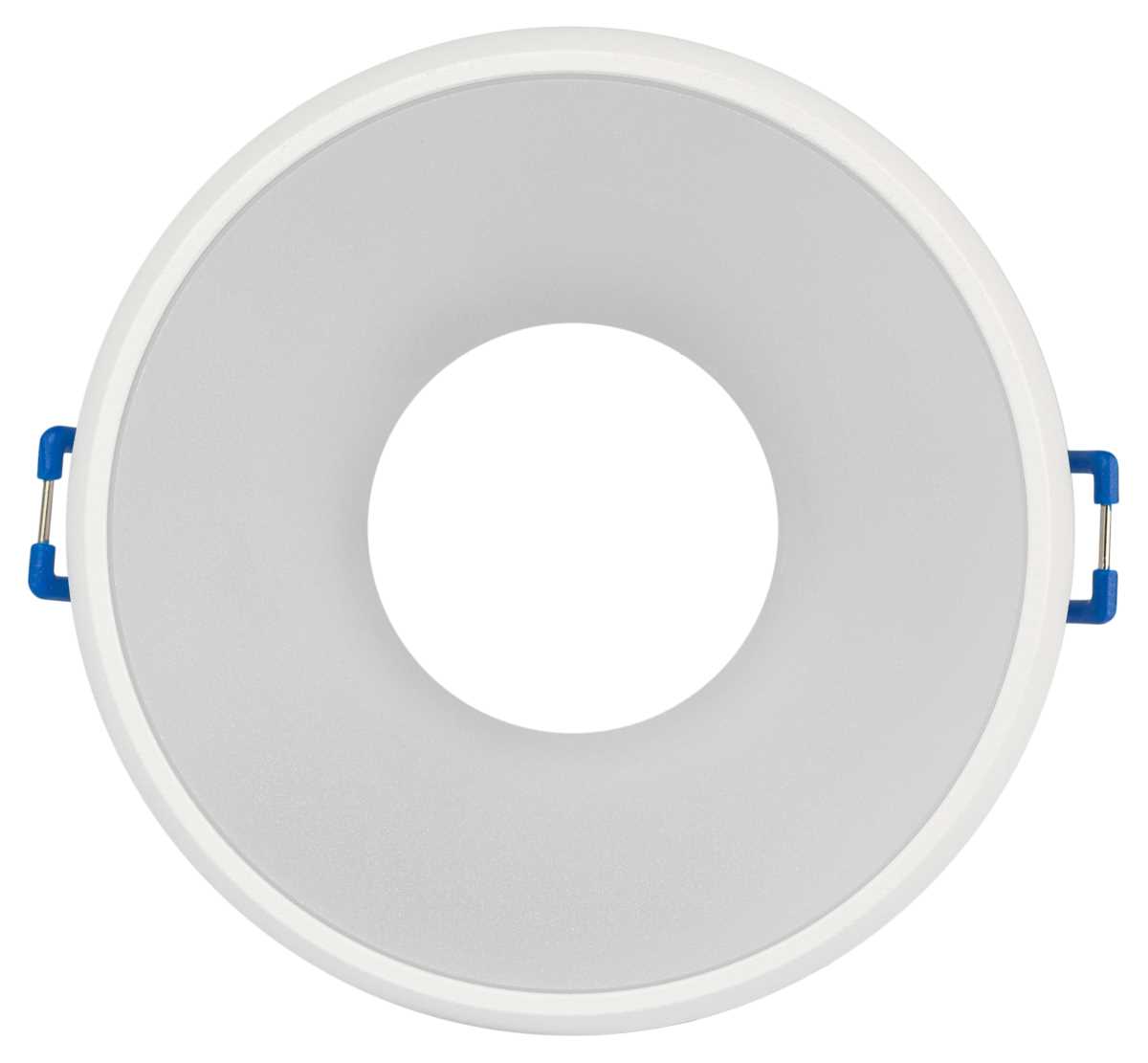 фото светильник встраиваемый декоративный эра dk100 wh под лампу mr16 gu5.3 белый б0055588 | 220svet.ru