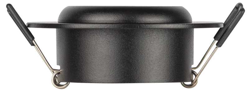 фото светильник встраиваемый алюминиевый эра kl109 bk под лампу mr16 gu5.3 черный матовый б0061826 | 220svet.ru