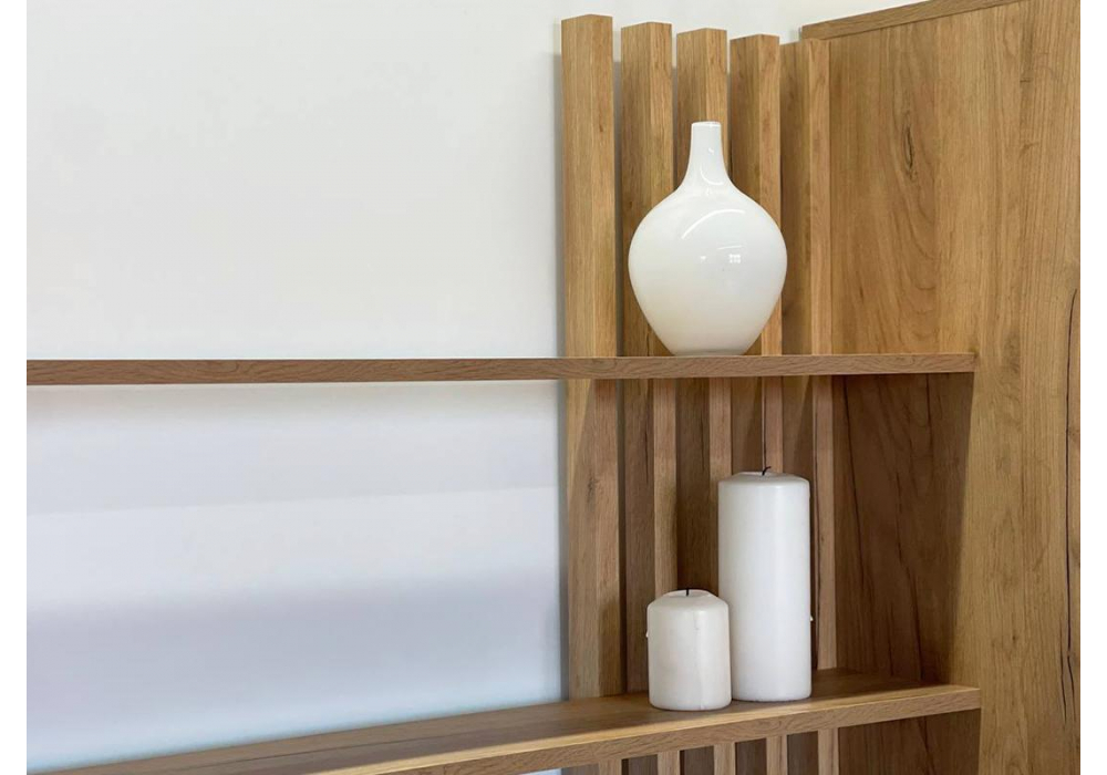 фото гостиная woodville бери дуб крафт золотой / белое дерево 570017 | 220svet.ru