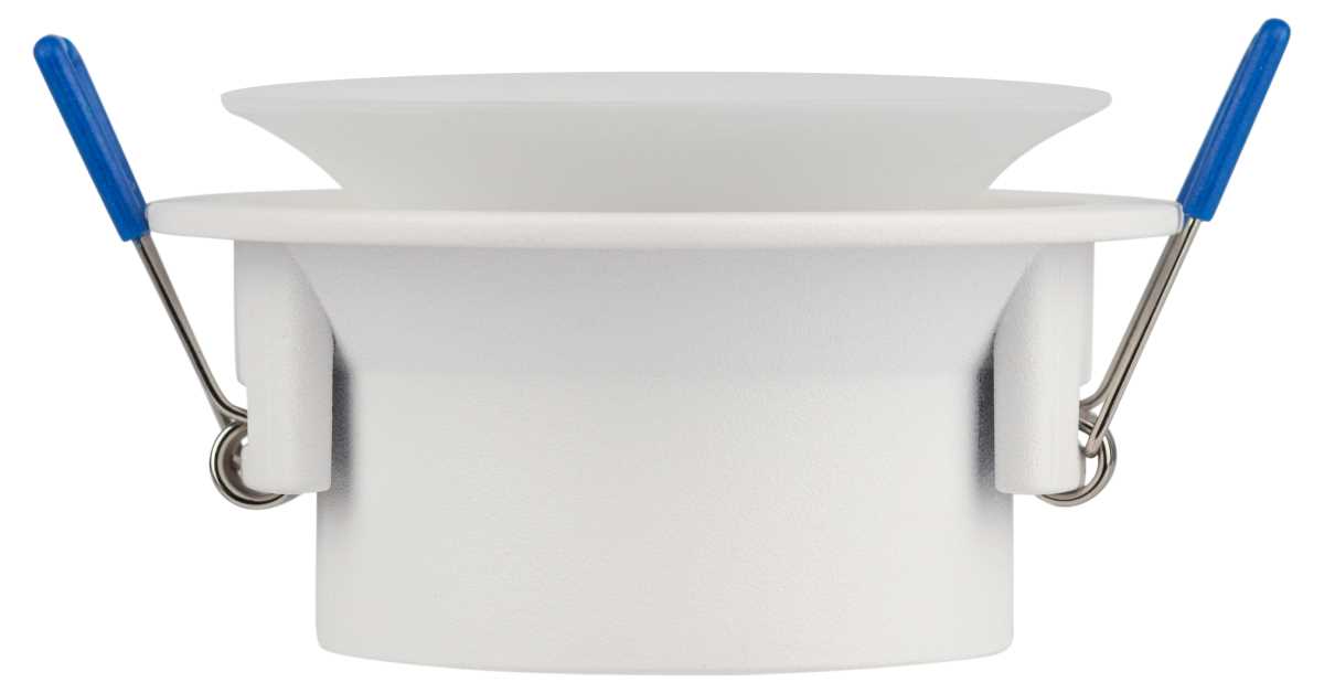 фото светильник встраиваемый декоративный эра kl103 wh под лампу mr16 gu5.3 белый б0056349 | 220svet.ru