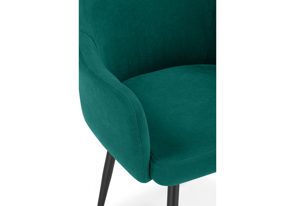 фото стул на металлокаркасе woodville морено velutto 33 / черный 622997 | 220svet.ru