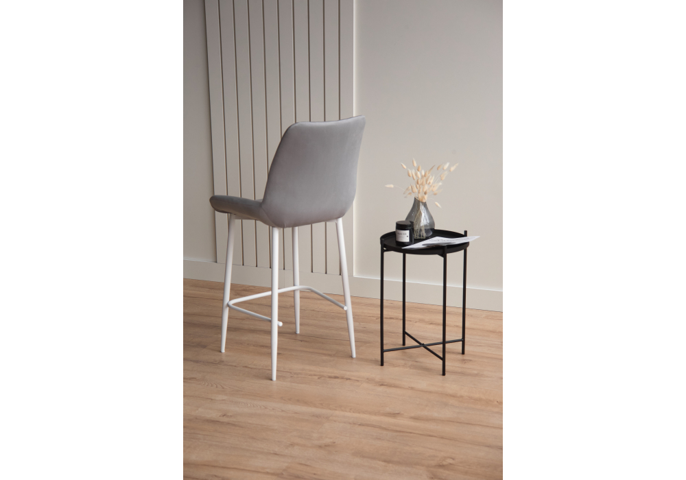 фото барный стул woodville седа светло-серый / белый 632584 | 220svet.ru