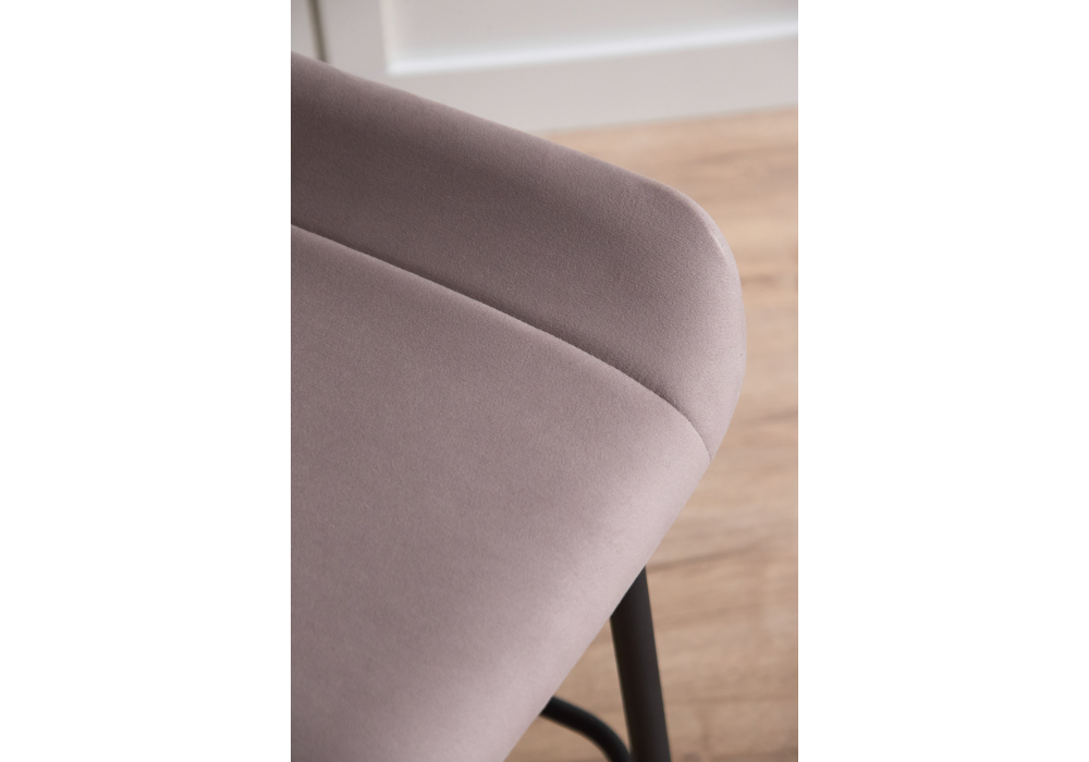 фото барный стул woodville седа латте черный 632603 | 220svet.ru