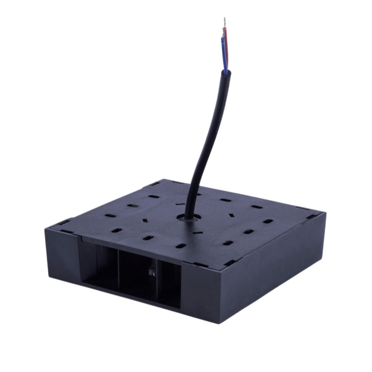 фото уличный настенный светильник uniel ulu-p32b-4w/4000k ip65 black ul-00013620 | 220svet.ru
