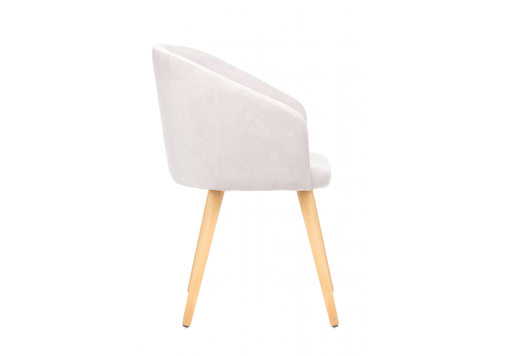 фото стул деревянный woodville монер светло-серый (glory 36) / светлое дерево 632635 | 220svet.ru