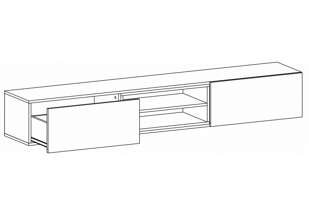 фото гостиная комплектация 1 woodville лонгфорд белый / дуб вотан 563532 | 220svet.ru