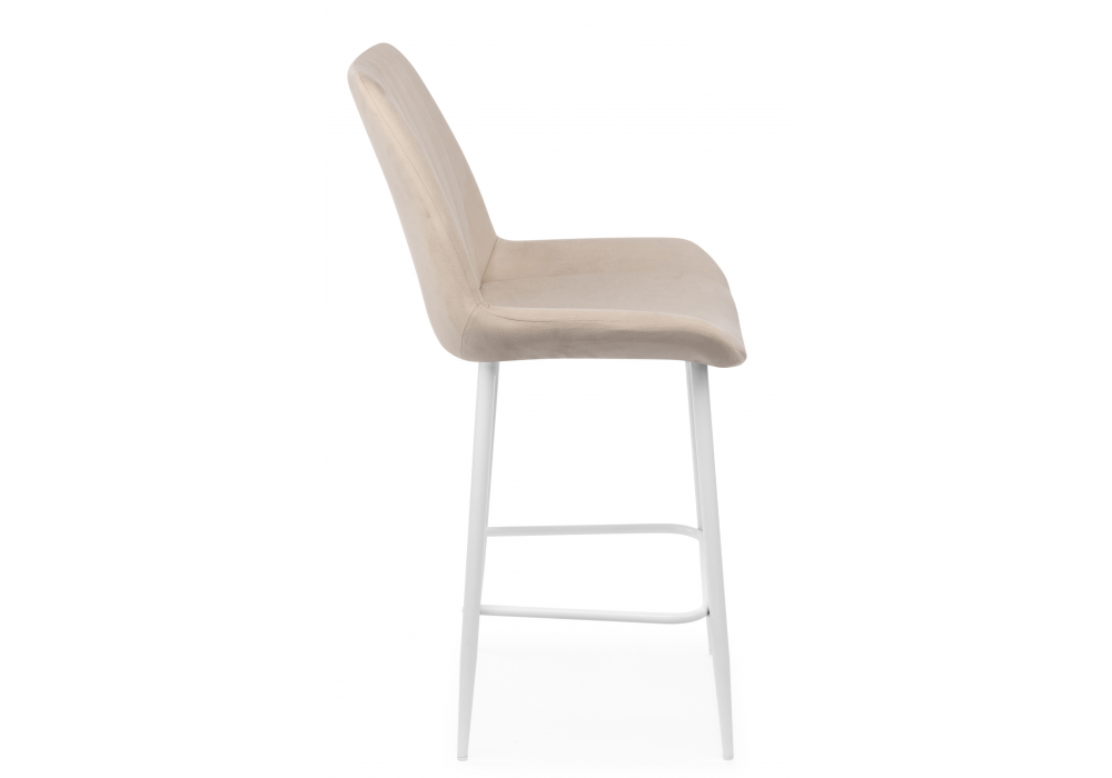 фото барный стул woodville седа бежевый белый 632598 | 220svet.ru