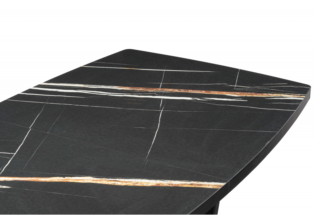 фото стол деревянный раскладной woodville эудес sahara noir / черный 630162 | 220svet.ru