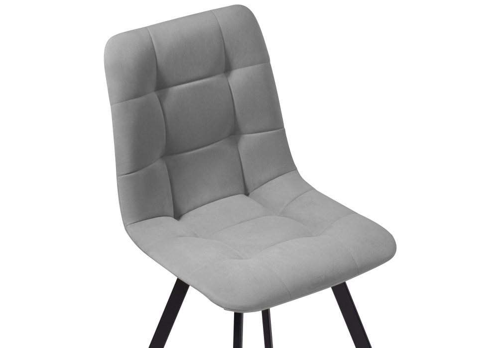 фото обеденная группа woodville эделин светло-серый 524324 | 220svet.ru