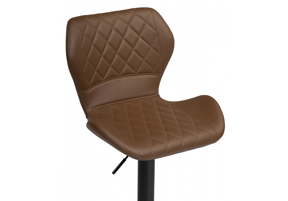 фото барный стул woodville porch brown / black 15816 | 220svet.ru