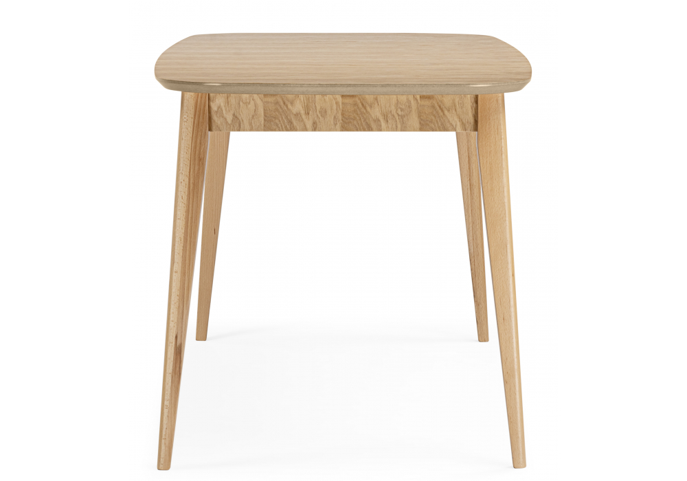 фото стол деревянный раскладной 145(190)x80 woodville адель светлое дерево 620599 | 220svet.ru