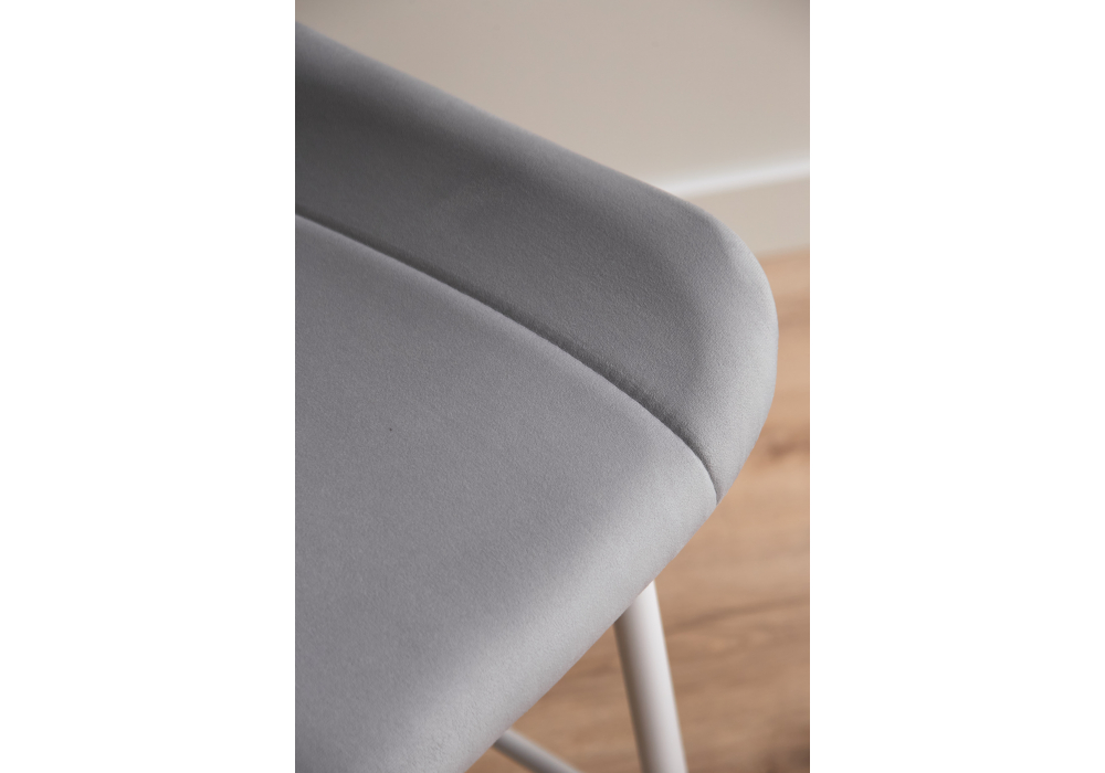 фото барный стул woodville седа светло-серый / белый 632584 | 220svet.ru