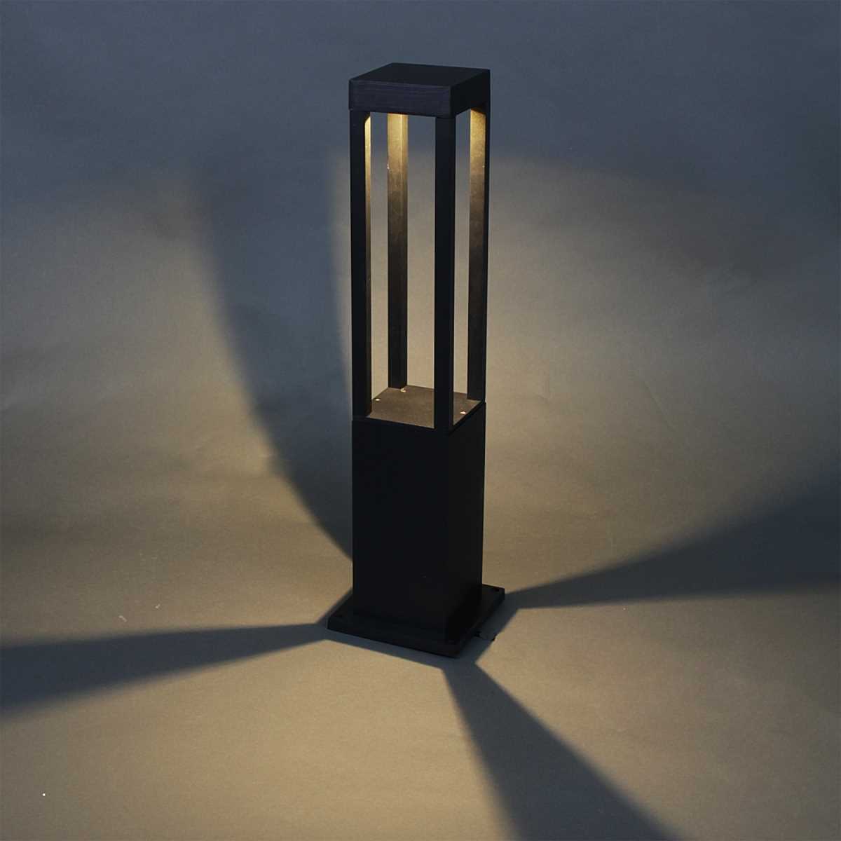 фото уличный светильник reluce 09960-0.7-001jh 0,6m led7w bk | 220svet.ru