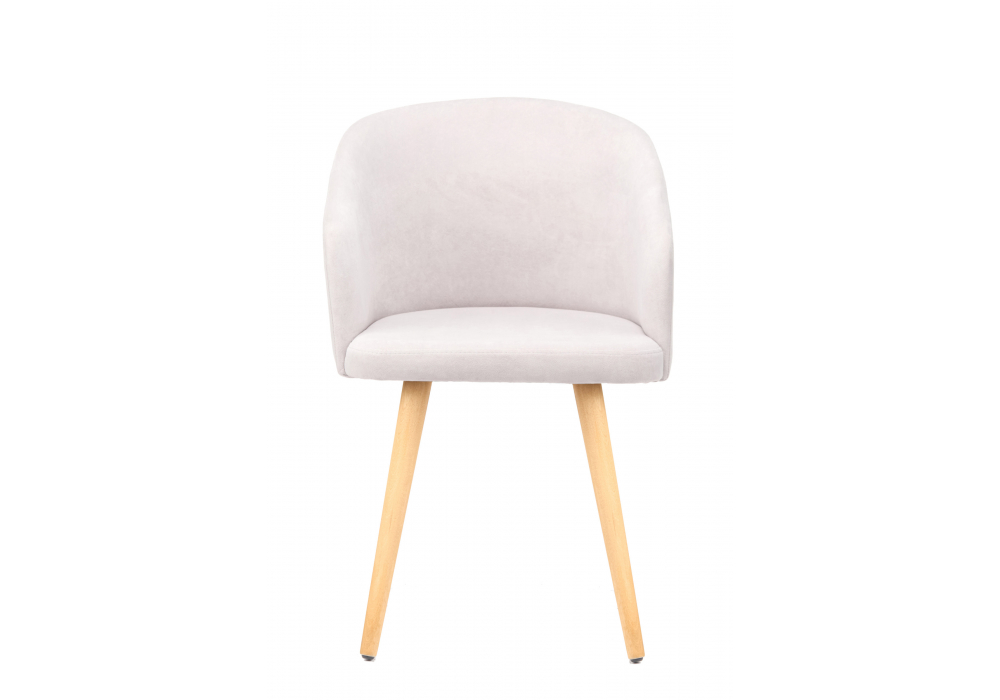 фото стул деревянный поворотный woodville монер 360 светло-серый (glory 36) / светлое дерево 632641 | 220svet.ru