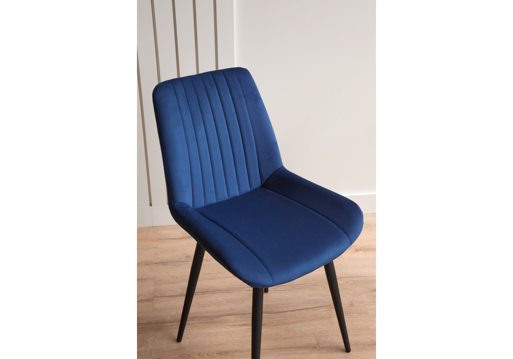 фото стул вращающийся на металлокаркасе woodville седа 360 синий (zd 798) / черный 632436 | 220svet.ru