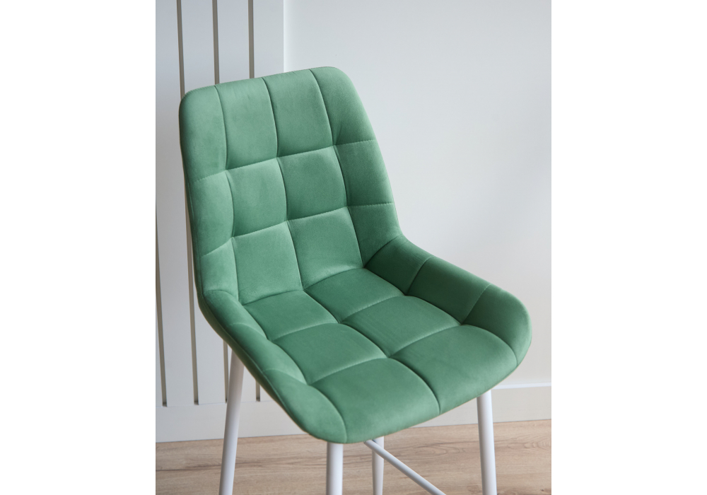 фото барный стул woodville челси фисташковый / белый 632570 | 220svet.ru