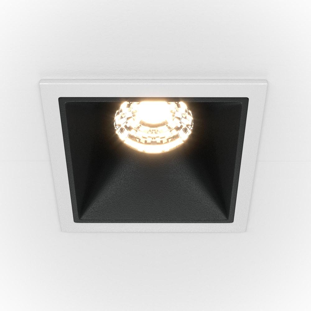 фото встраиваемый светильник maytoni alfa led dl043-01-10w3k-d-sq-wb | 220svet.ru