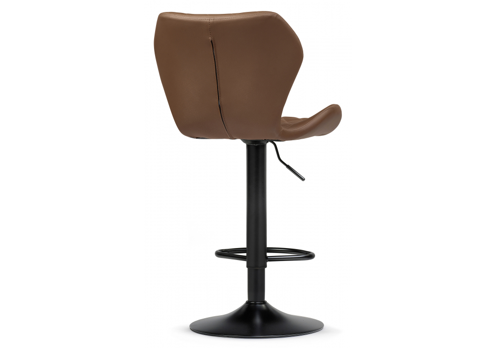 фото барный стул woodville porch brown / black 15816 | 220svet.ru