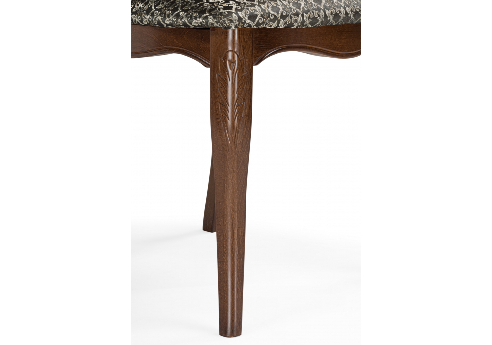 фото стул деревянный woodville эмилин бежевый тк. м14 (т56) / вишня 665397 | 220svet.ru