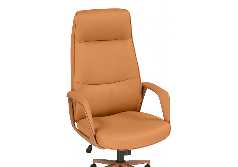 фото компьютерное кресло woodville modena экокожа оранжевый 15925 | 220svet.ru