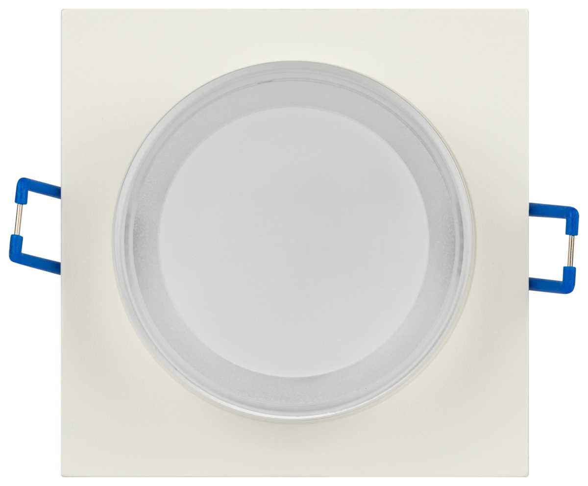 фото светильник встраиваемый декоративный эра dk108 wh под лампу mr16 gu5.3 белый б0058398 | 220svet.ru