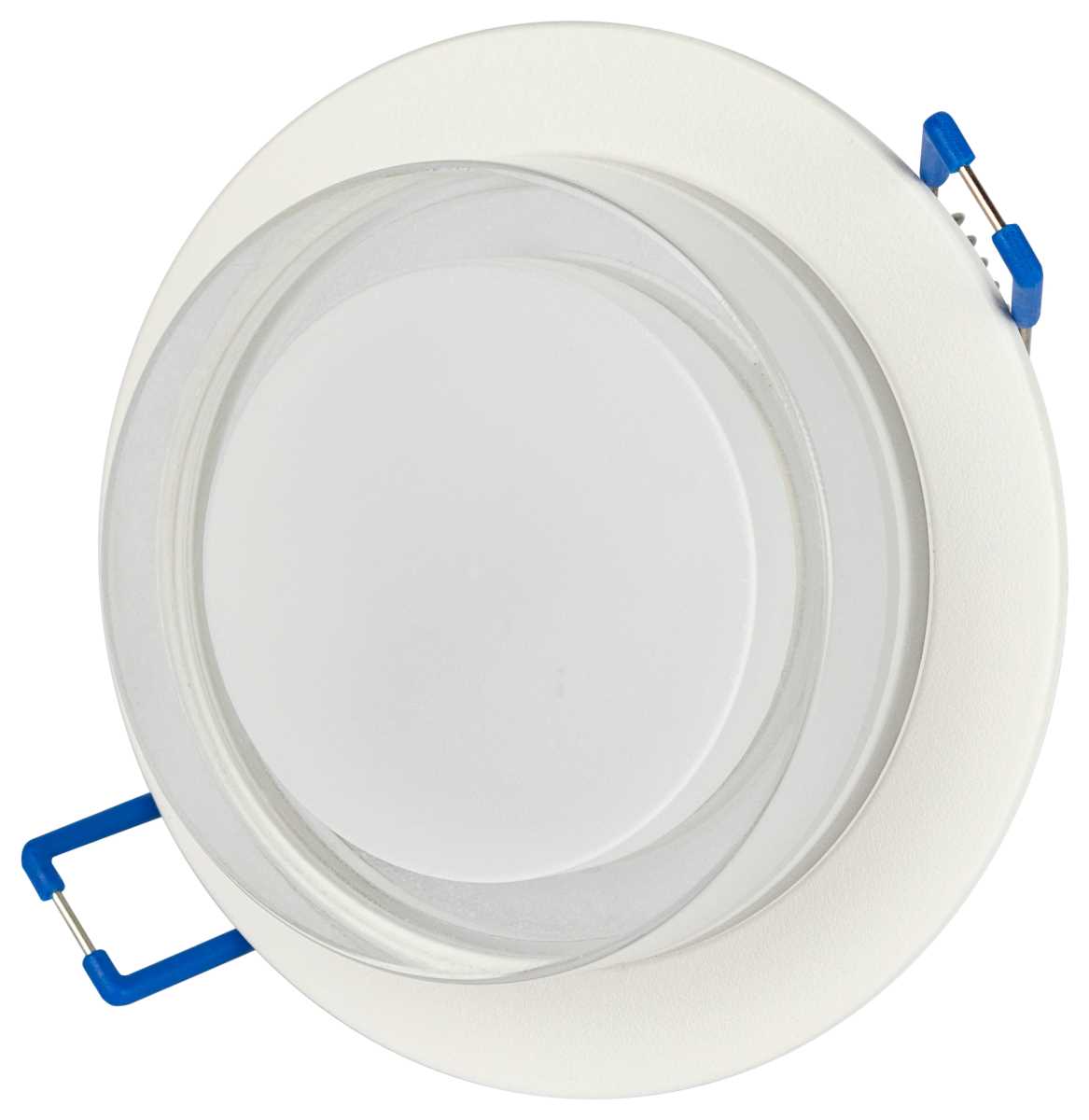 фото светильник встраиваемый декоративный эра dk107 wh под лампу mr16 gu5.3 белый б0058396 | 220svet.ru