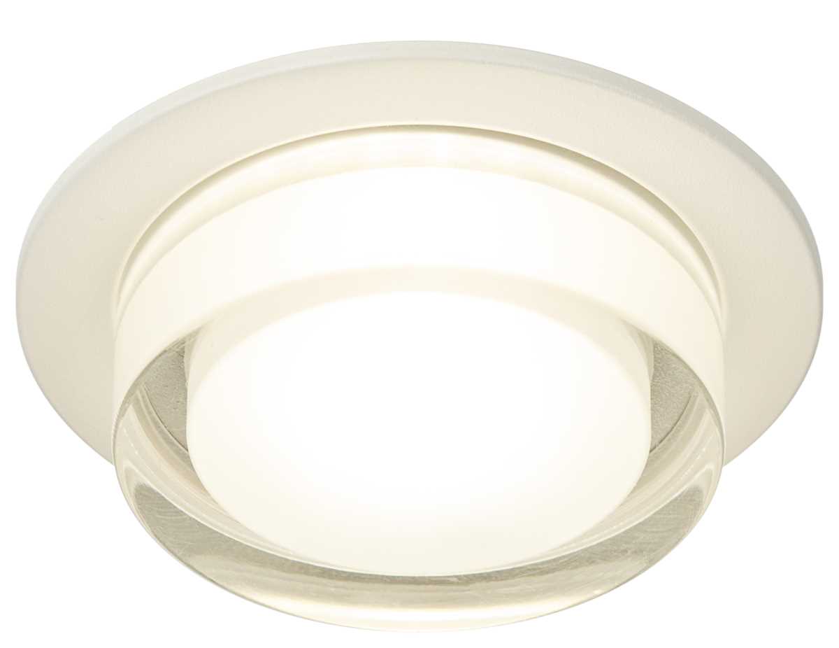 фото светильник встраиваемый декоративный эра dk107 wh под лампу mr16 gu5.3 белый б0058396 | 220svet.ru