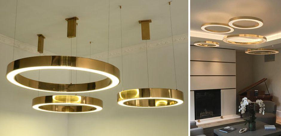 фото подвесной светодиодный светильник imperium loft light ring horizontal 177931-22 | 220svet.ru