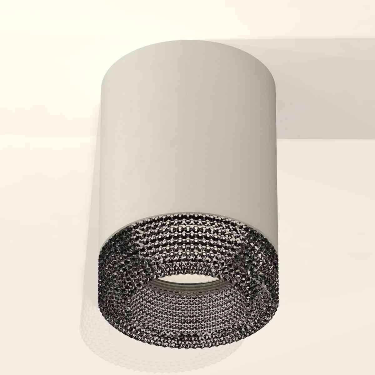 фото комплект накладного светильника ambrella light techno spot xs7423002 sgr/bk серый песок/тонированный (c7423, n7192) | 220svet.ru