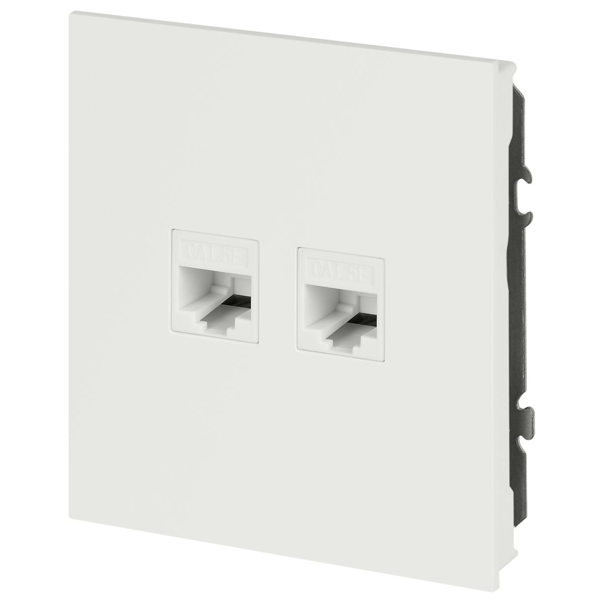 фото розетка эра arktik 16-3108-08 информационная двойная 2xrj45 белый матовый б0070491 | 220svet.ru