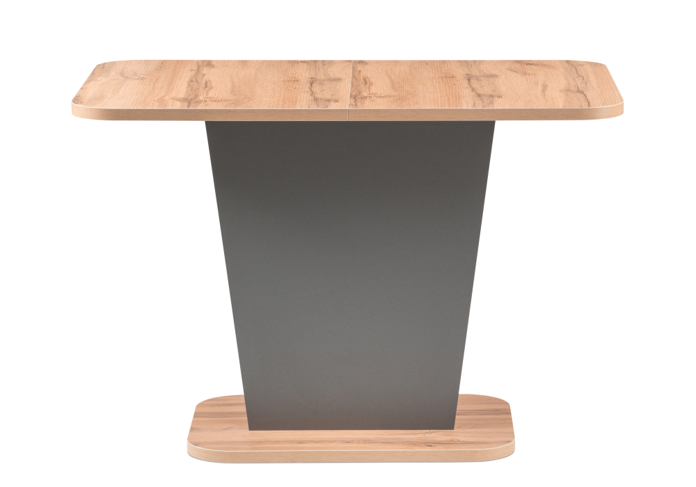 фото стол деревянный woodville лурвин дуб вотан / графит 514757 | 220svet.ru