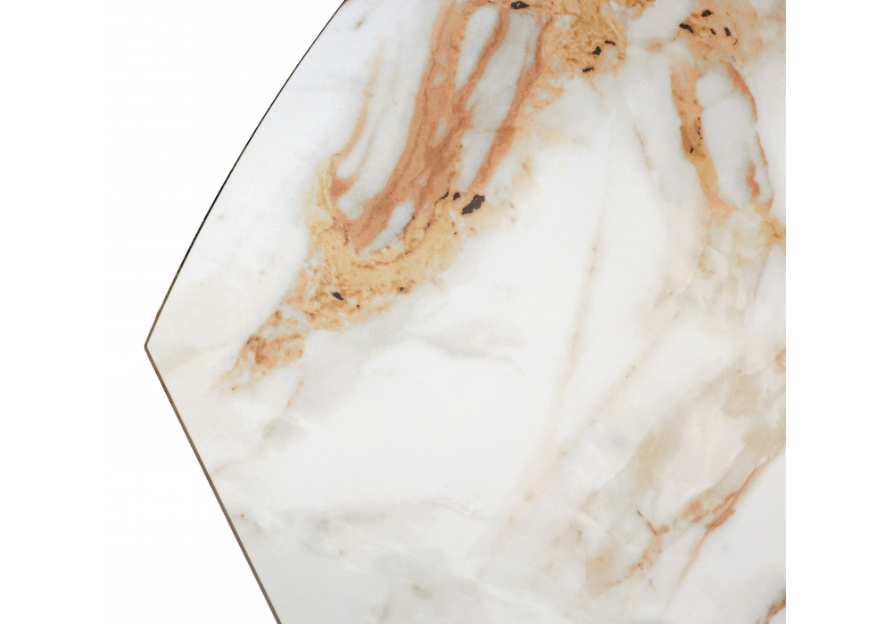 фото керамический стол раскладной woodville поворотный teramo 135 gloss grand jade solid ceramic / бронзовый 589754 | 220svet.ru