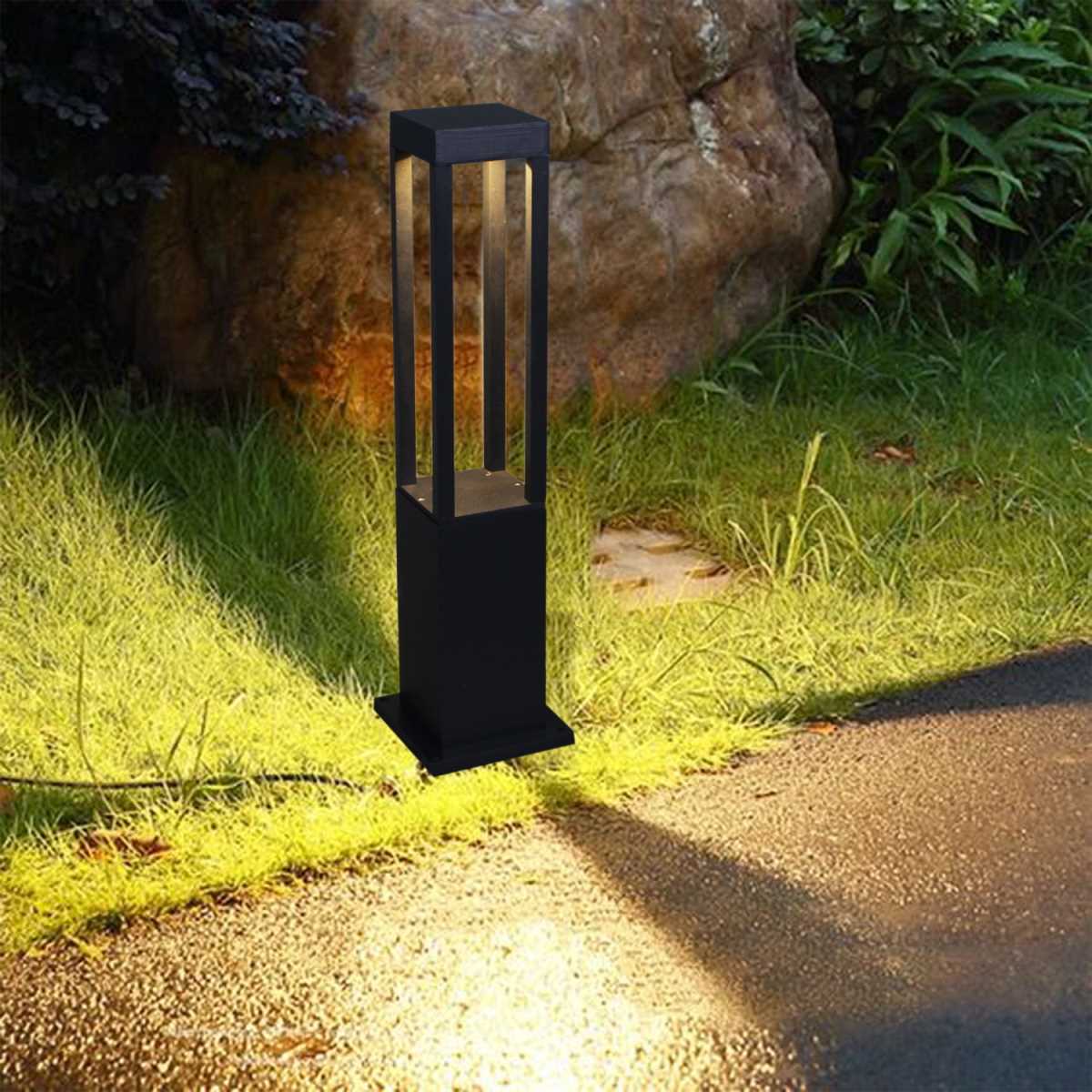 фото уличный светильник reluce 09960-0.7-001jh 0,6m led7w bk | 220svet.ru