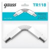 Миниатюра фото коннектор гибкий gauss tr118 | 220svet.ru