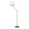 Миниатюра фото торшер uniel uml-t500 e27 silver/white ul-00010181 | 220svet.ru