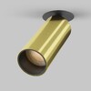 Миниатюра фото встраиваемый точечный светодиодный светильник maytoni focus led c053cl-l12w3k-w-bs | 220svet.ru