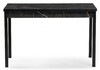 Миниатюра фото стол раскладной woodville оригон файерстоун / черный матовый 610975 | 220svet.ru