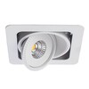 Миниатюра фото встраиваемый светильник arte lamp studio a3007pl-1wh | 220svet.ru