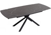 Миниатюра фото стол раскладной woodville rivoli sintered stone / black 493168 | 220svet.ru