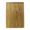 Миниатюра фото доска разделочная прямоугольная 42х25х2 см дуб uneca | 220svet.ru