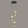 Миниатюра фото подвесной светодиодный светильник delight collection md24001012-3a brass/champagne | 220svet.ru
