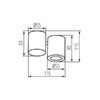 Миниатюра фото спот kanlux blurro 32951 | 220svet.ru