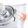 Миниатюра фото встраиваемый светильник arte lamp a6661pl-1wh | 220svet.ru
