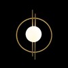 Миниатюра фото бра loft it circle 10143 gold | 220svet.ru