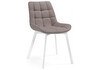 Миниатюра фото стул на металлокаркасе woodville челси латте / белый 489742 | 220svet.ru