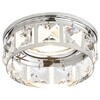 Миниатюра фото встраиваемый светильник ambrella light crystal k101 cl/ch | 220svet.ru