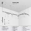 Миниатюра фото коннектор прямой elektrostandard titan line magnetic 85008/00 a069723 | 220svet.ru