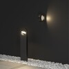 Миниатюра фото уличный настенный светодиодный светильник arte lamp san francisco a1831al-1bk | 220svet.ru