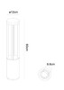 Миниатюра фото ландшафтный светильник arte lamp carcassa a4666pa-1bk | 220svet.ru