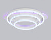 Миниатюра фото потолочная светодиодная люстра с пультом ду +rgb ambrella light acrylica disk fa8522 | 220svet.ru